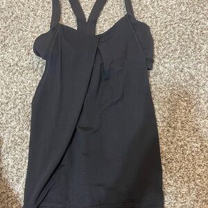 lululemon athletica Black Tank Top
